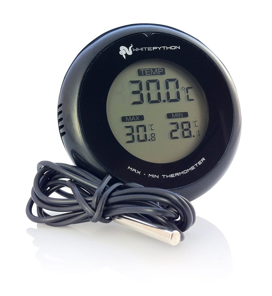 thumbnail interactive-video image 1 of Baker Instruments MM2P Max-Min Thermometer – Beige, Easy-to-Read, For Home Or Lab 1 of 6